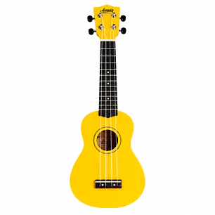 Ukelele Soprano Amarillo 21” con Funda