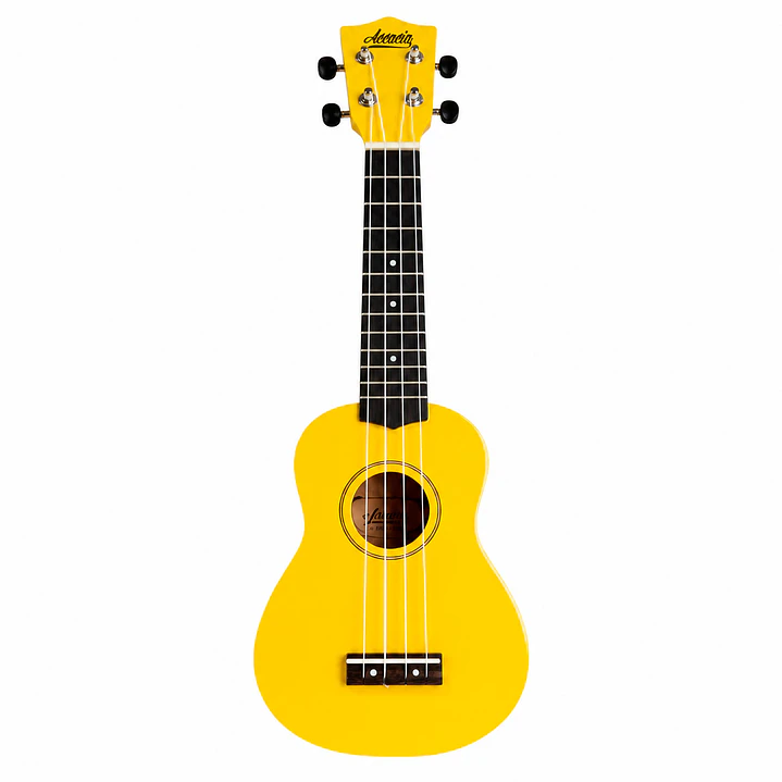 Ukelele Soprano Amarillo 21” con Funda 1