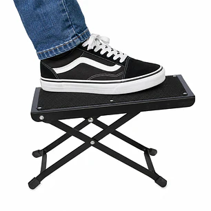 Taburete Apoya Pie para Guitarrista - Altura Ajustable