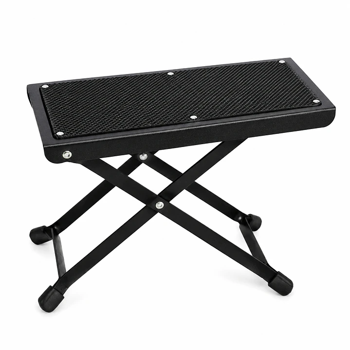 Taburete Apoya Pie para Guitarrista - Altura Ajustable 2