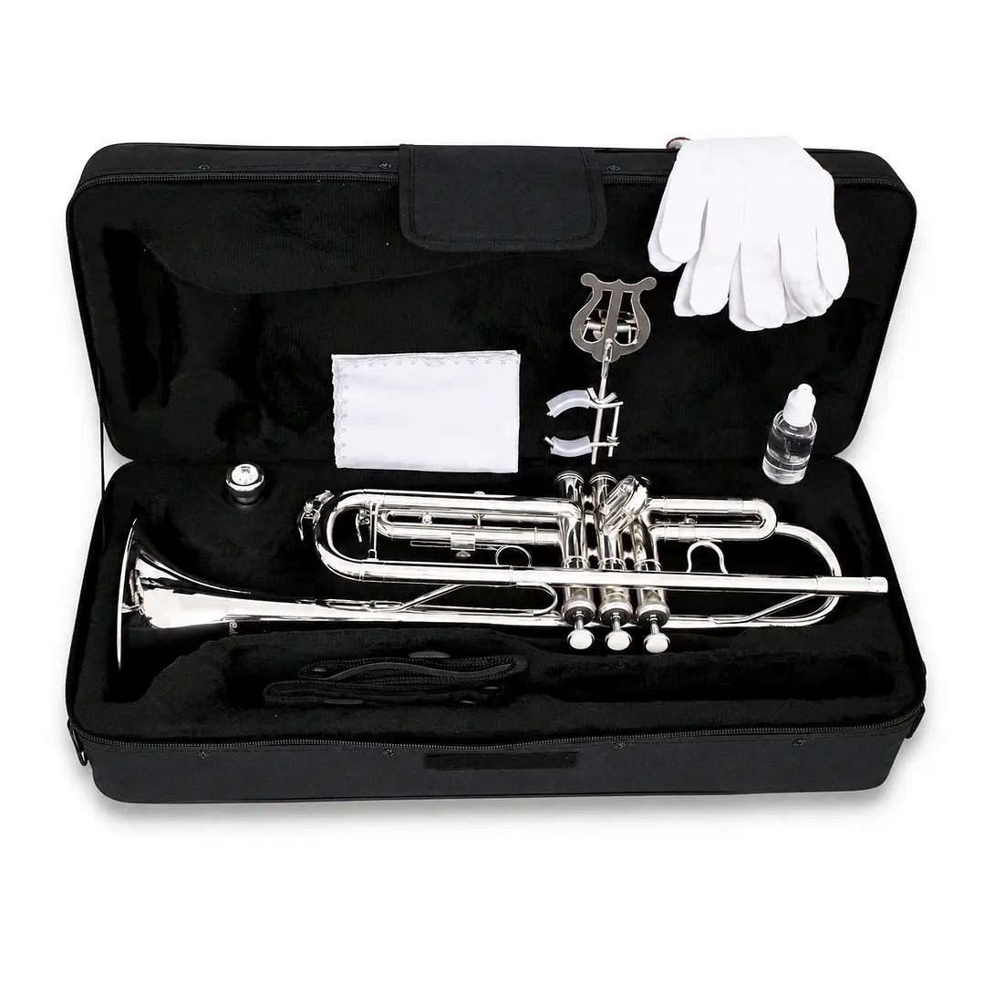Trompeta Silver Bb Niquelada - Boquilla 7C 2