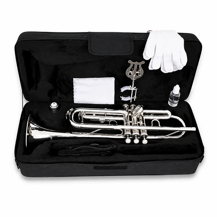 Trompeta Silver Bb Niquelada - Boquilla 7C 2