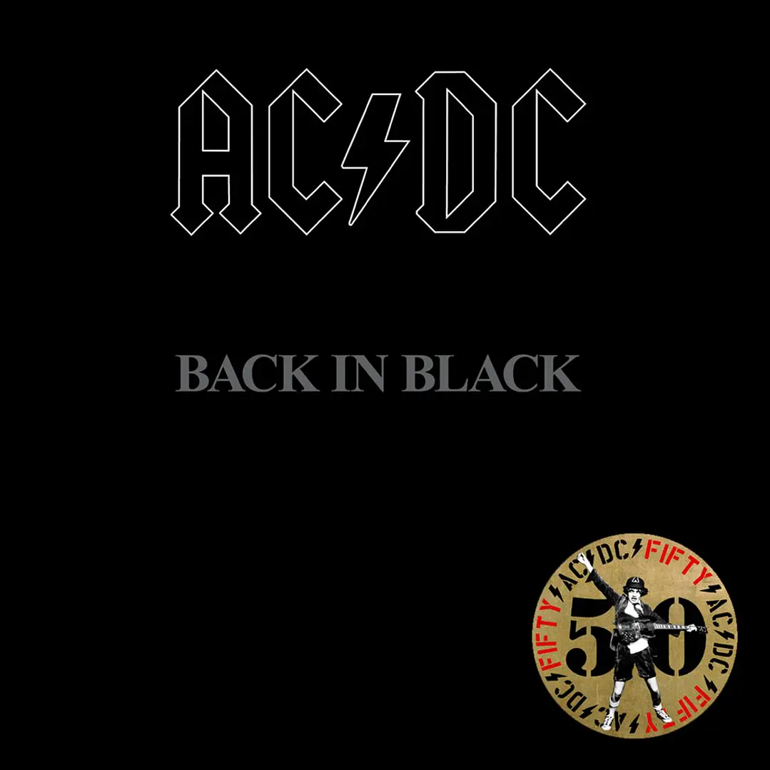 Vinilo Ac/Dc-Back In Black 50TH Aniversary LIMITED EDITION 2