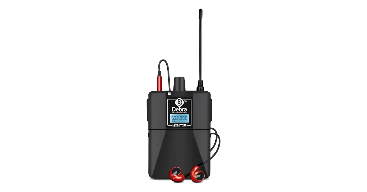 Receptor In Ear Debra Er-102 Bodypack Monitoreo Profesional