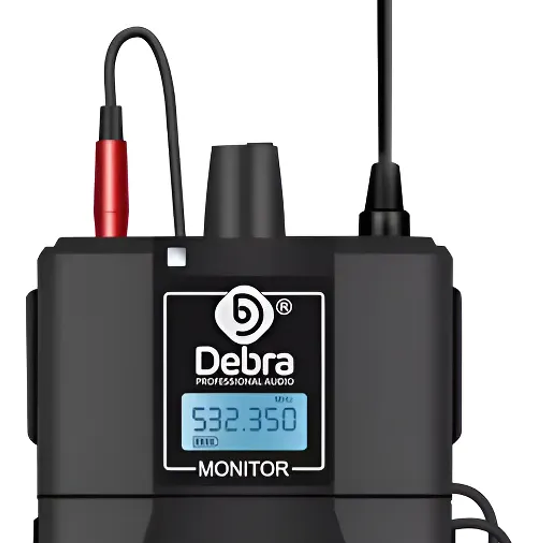 Receptor In Ear Debra Er-102 Bodypack Monitoreo Profesional 1