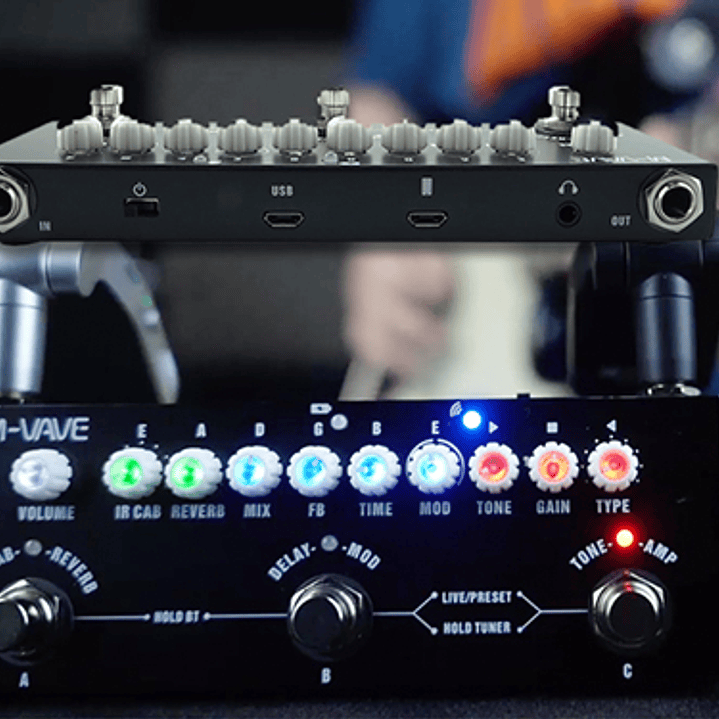 M-Vave Cube Baby Multiefecto para Guitarra Eléctrica – Pedal Multiefecto Compacto Profesional 3