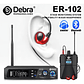 ER102 – Amplificador de audifonos, Receptor Inalámbrico de Audio Profesional (1 Receptor) - Miniatura 8