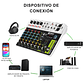 Mezcladora de Audio Debra V8 – Consola de Sonido Profesional Multicanal - Miniatura 4