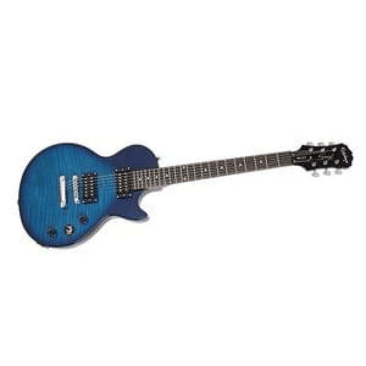 Guitarra Eléctrica Epiphone Limited Edition Les Paul Special-II Plus Transparent Blue 1