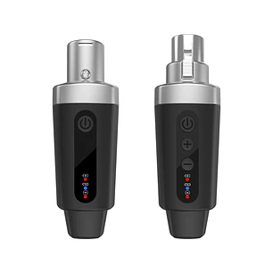 Sistema Inalámbrico M-VAVE para Micrófono XLR e instrumentos | Transmisor y Receptor Recargable