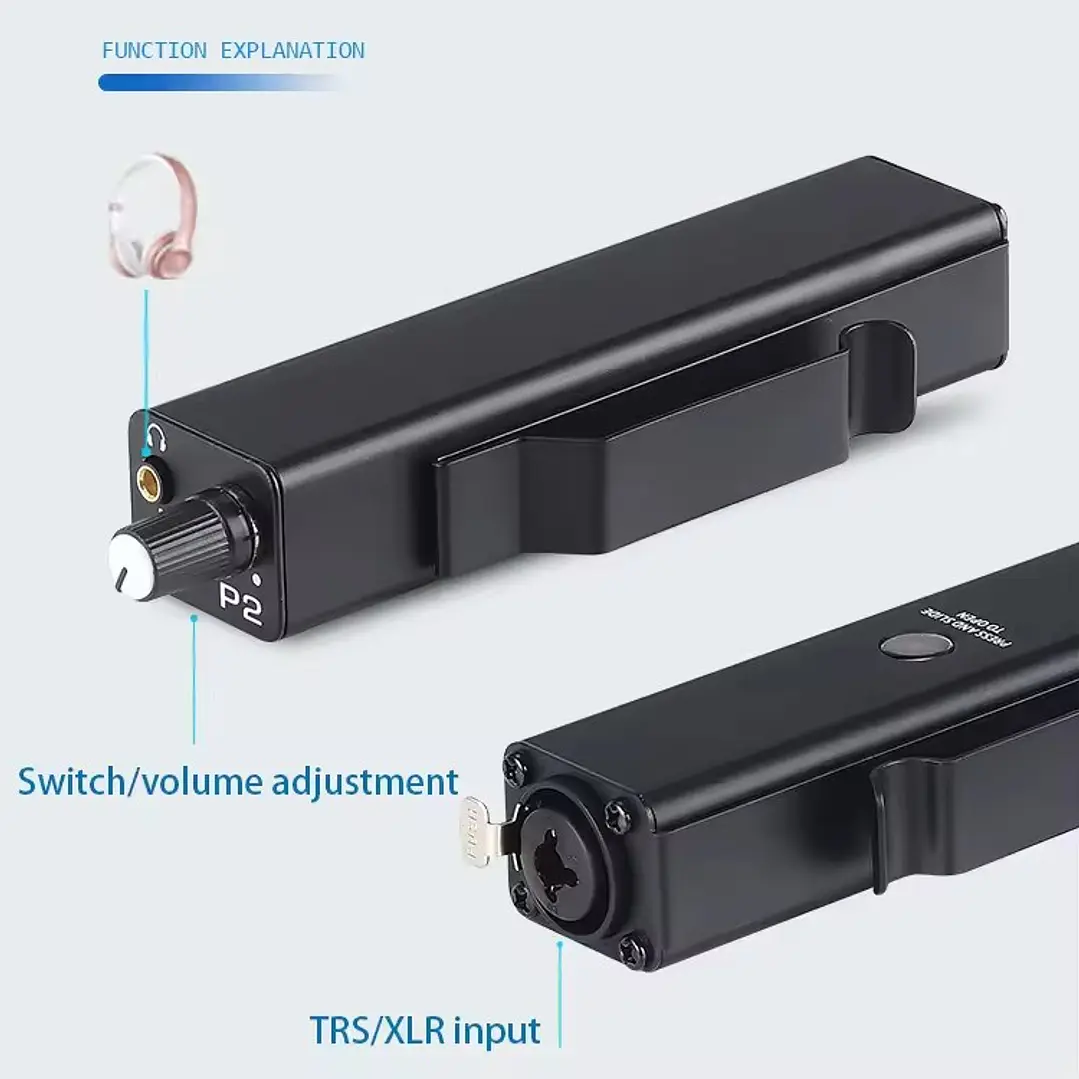 Amplificador de Audífonos In Ear P2 para Monitoreo Personal 3