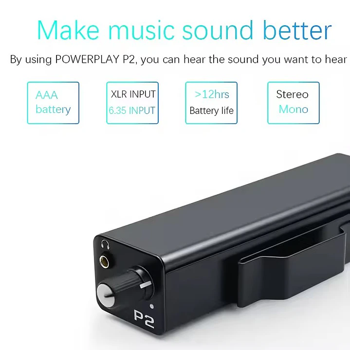 Amplificador de Audífonos In Ear P2 para Monitoreo Personal 6