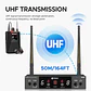 Monitor In Ear Inalámbrico Debra ER-480 UHF con 2 Receptores - Miniatura 6