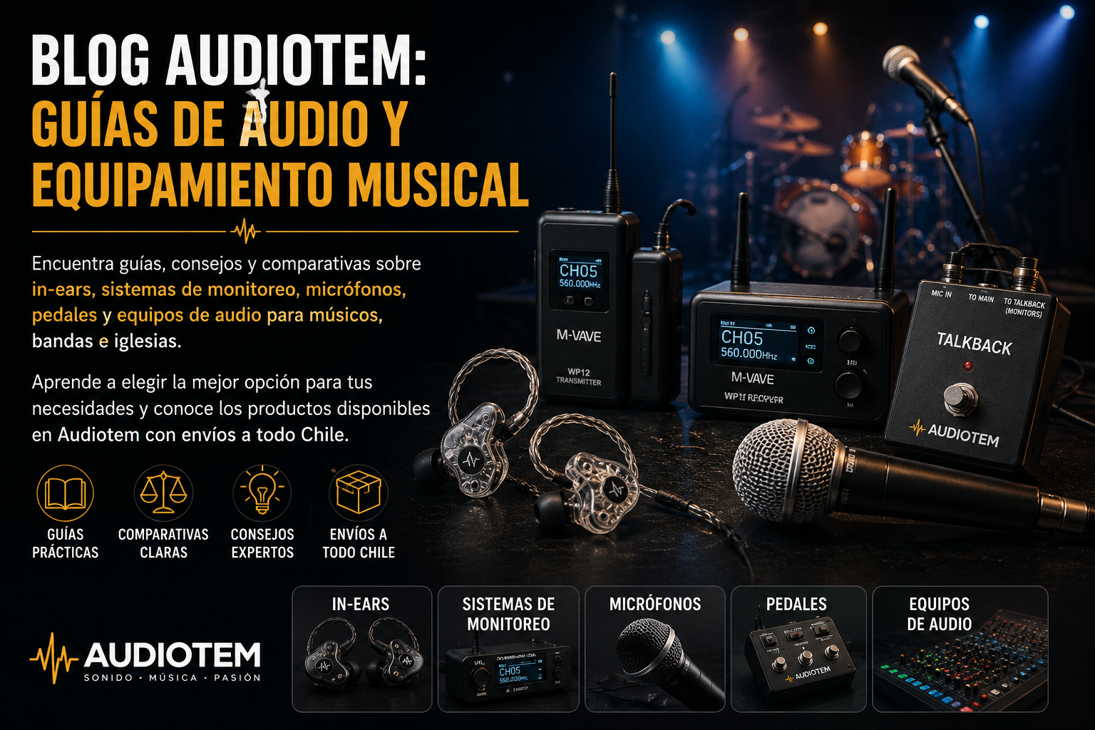 Blog Audiotem: Guías de Audio y Equipamiento Musical