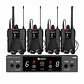 Sistema In Ear Inalámbrico DEBRA ER-480 UHF con 4 Receptores - Miniatura 1