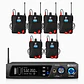 Sistema In Ear Inalámbrico DEBRA ER-102 UHF con 5 Receptores - Miniatura 1