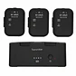 Sistema In Ear Inalámbrico M-VAVE WP-12 2.4 GHz con 3 Receptores - Miniatura 1