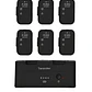 Sistema In Ear Inalámbrico M-VAVE WP-12 2.4 GHz con 6 Receptores - Miniatura 1