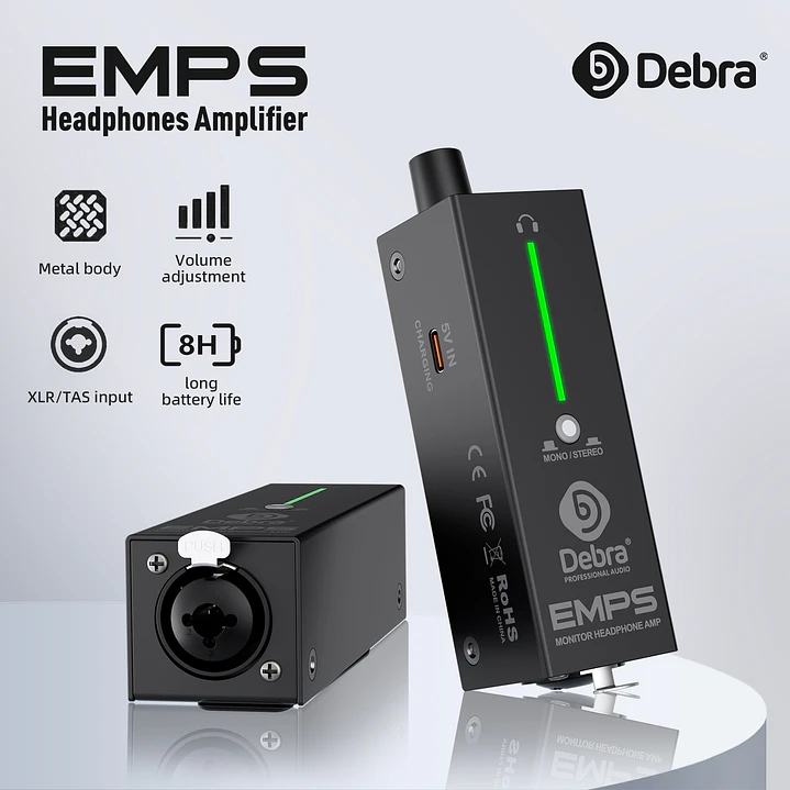 Amplificador de Audífonos In Ear P2 Debra EMPS - 5