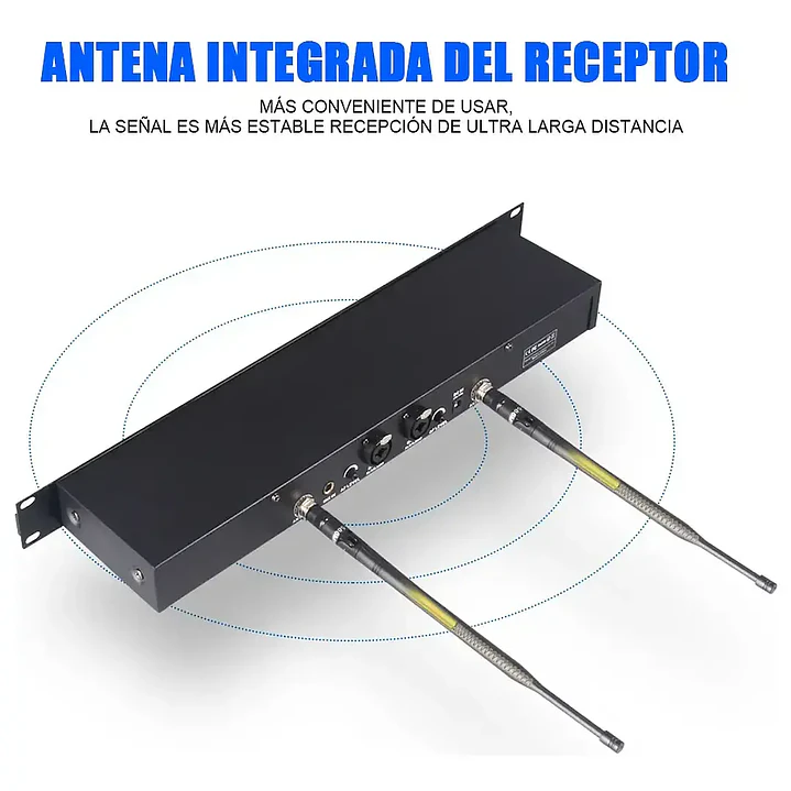 Sistema In Ear Inalámbrico DEBRA ER-202 UHF con 12 Receptores 2