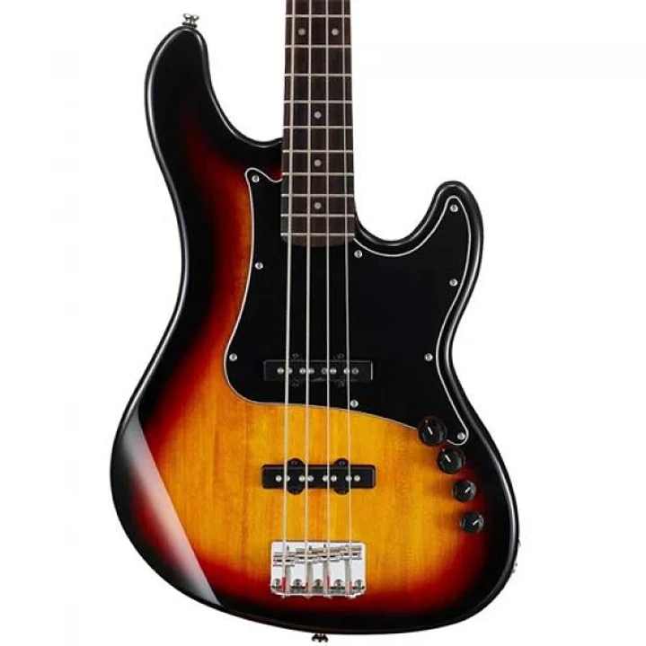 Bajo Eléctrico Cort GB34JJ-3TS 4 Cuerdas Jazz Bass Activo 3 Tone Sunburst 2
