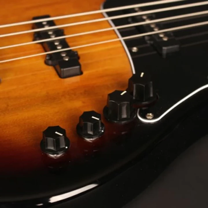 Bajo Eléctrico Cort GB34JJ-3TS 4 Cuerdas Jazz Bass Activo 3 Tone Sunburst 3