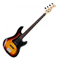 Bajo Eléctrico Cort GB34JJ-3TS 4 Cuerdas Jazz Bass Activo 3 Tone Sunburst - Miniatura 1