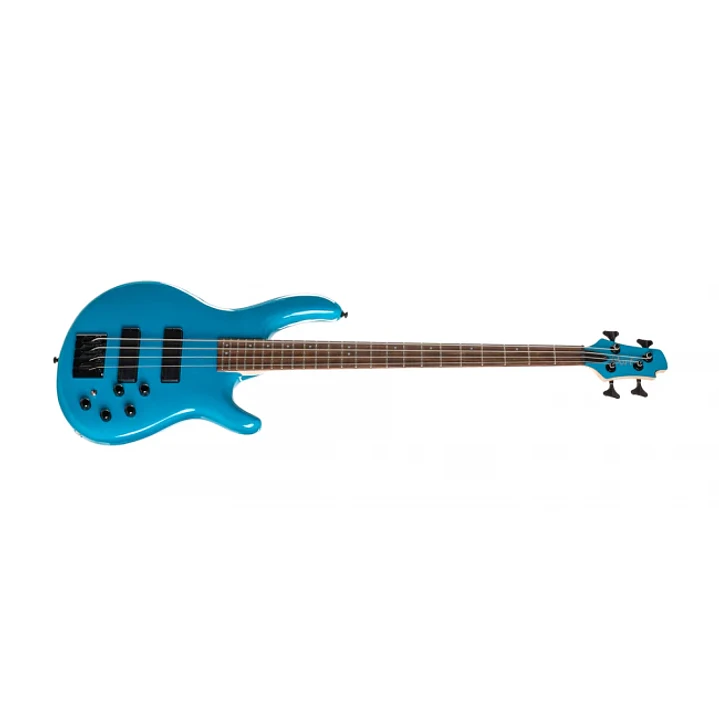 Bajo Eléctrico Cort C4 Deluxe CBL 4 Cuerdas Activo Bartolini Blue 1