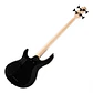 Bajo Eléctrico Cort C4 Deluxe BK 4 Cuerdas Activo Bartolini Black - Miniatura 2