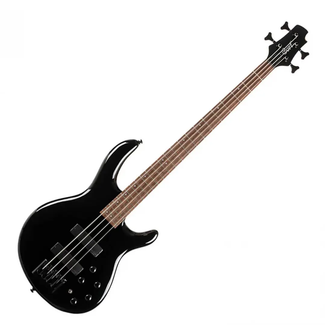 Bajo Eléctrico Cort C4 Deluxe BK 4 Cuerdas Activo Bartolini Black 1