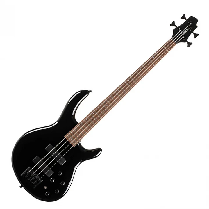 Bajo Eléctrico Cort C4 Deluxe BK 4 Cuerdas Activo Bartolini Black 1