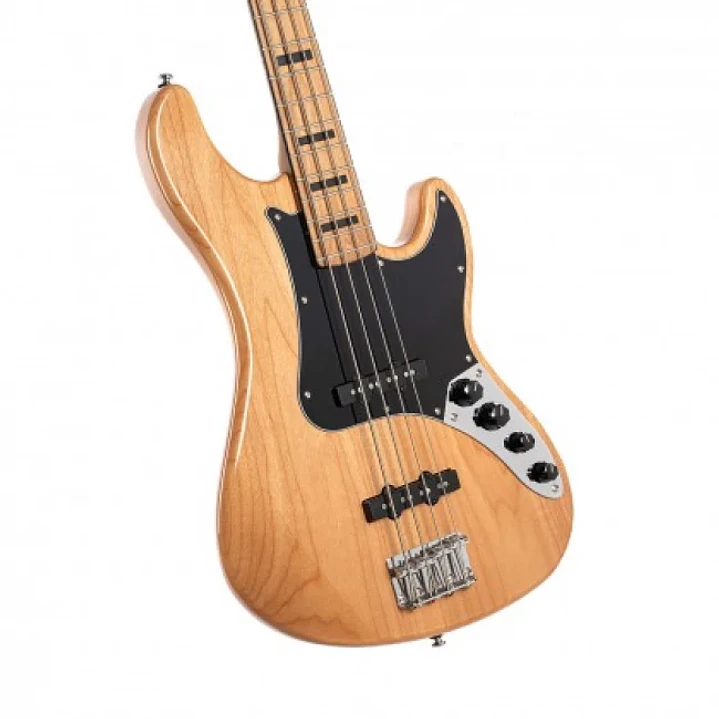 Bajo Eléctrico Cort GB64JJ-NAT 4 Cuerdas Activo Pasivo Jazz Bass Natural 2
