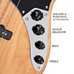 Bajo Eléctrico Cort GB64JJ-NAT 4 Cuerdas Activo Pasivo Jazz Bass Natural - Miniatura 4