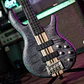 Bajo Eléctrico Cort A4 Plus FMMH OPLB 4 Cuerdas Activo Bartolini Artisan Blue Black - Miniatura 2
