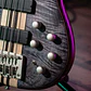 Bajo Eléctrico Cort A4 Plus FMMH OPLB 4 Cuerdas Activo Bartolini Artisan Blue Black - Miniatura 4