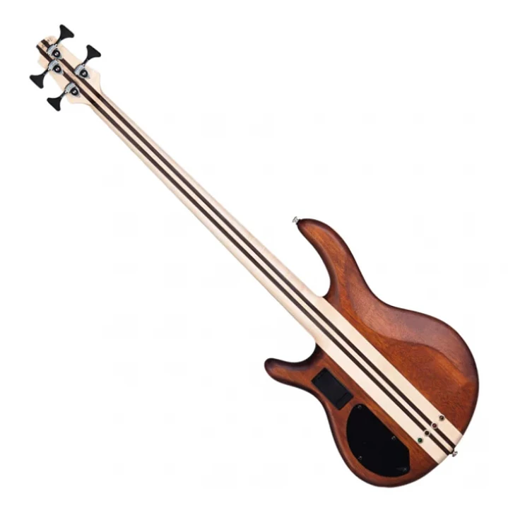 Bajo Eléctrico Cort A4 Plus FMMH OPN 4 Cuerdas Activo Bartolini Natural 2