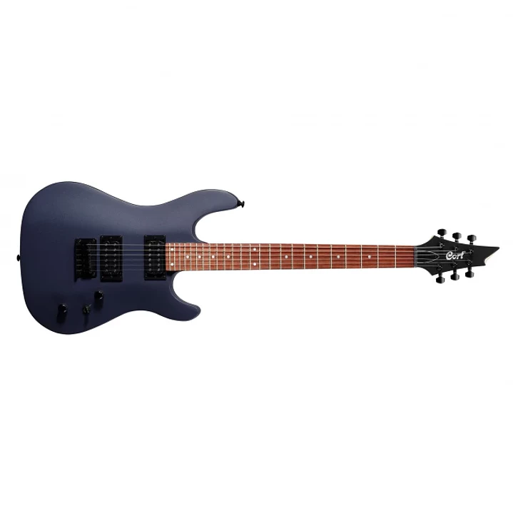 Guitarra Eléctrica Cort KX100 MKB Black Metallic 24 Trastes Humbucker 2