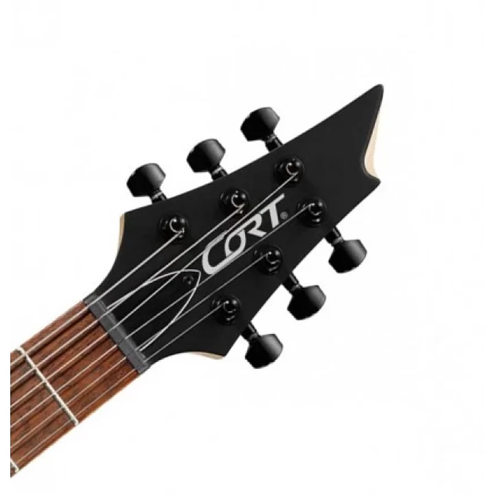 Guitarra Eléctrica Cort KX100 MKB Black Metallic 24 Trastes Humbucker 5