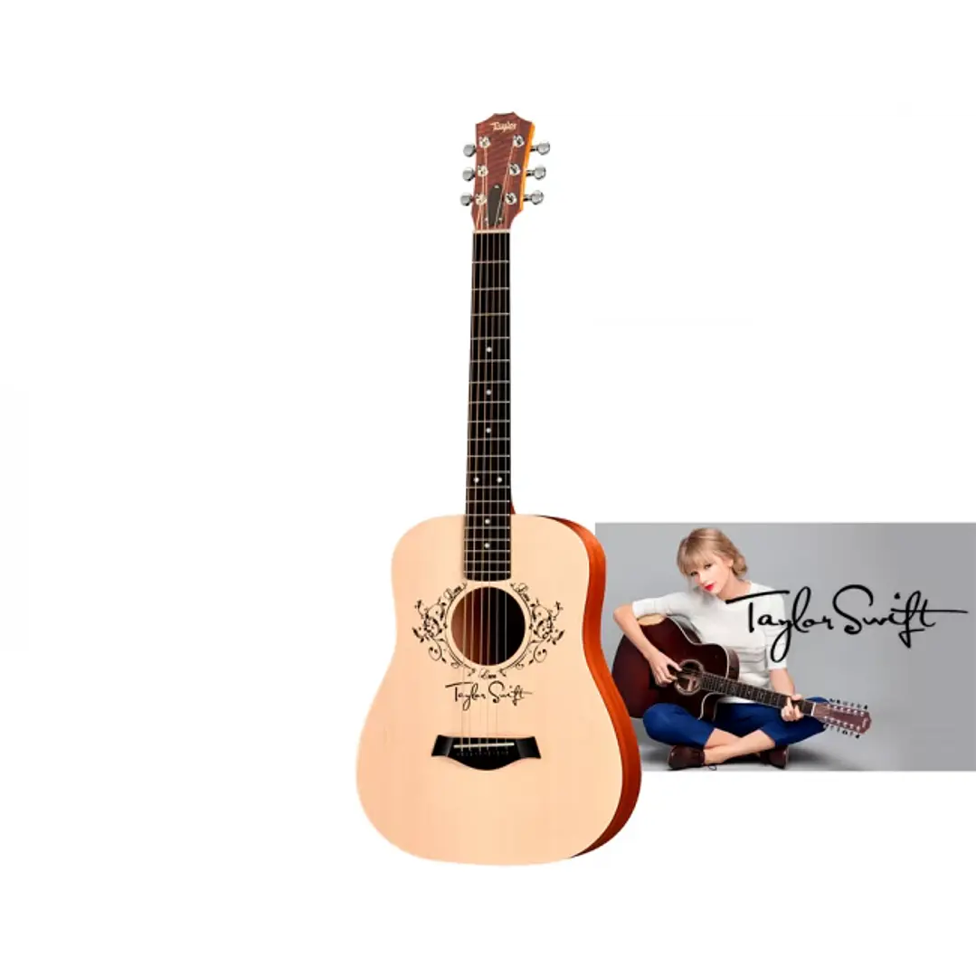 Guitarra Electroacústica Taylor Swift Baby Taylor TS-BTe 3/4 Natural Tapa Sólida 2
