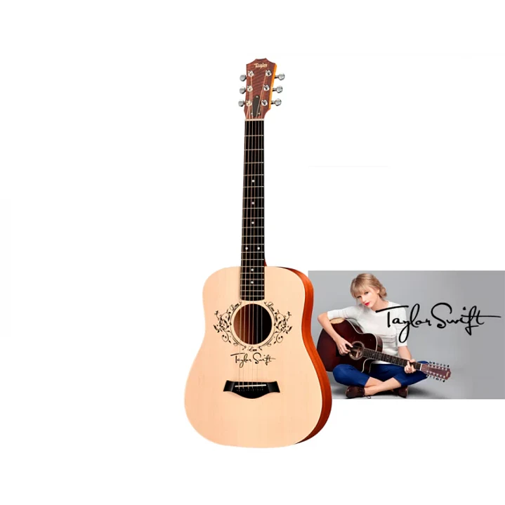 Guitarra Electroacústica Taylor Swift Baby Taylor TS-BTe 3/4 Natural Tapa Sólida 2