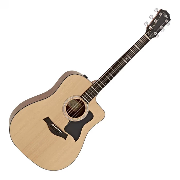 Guitarra Electroacústica Taylor 110ce Dreadnought Cutaway ES2 Tapa Sólida 1