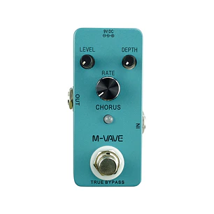 Pedal Chorus M-VAVE para Guitarra – Efecto Chorus Analógico True Bypass