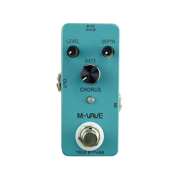 Pedal Chorus M-VAVE para Guitarra – Efecto Chorus Analógico True Bypass 1