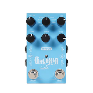 Pedal Reverb M-VAVE Galaxia Estéreo para Guitarra y Bajo – DD-Galaxia