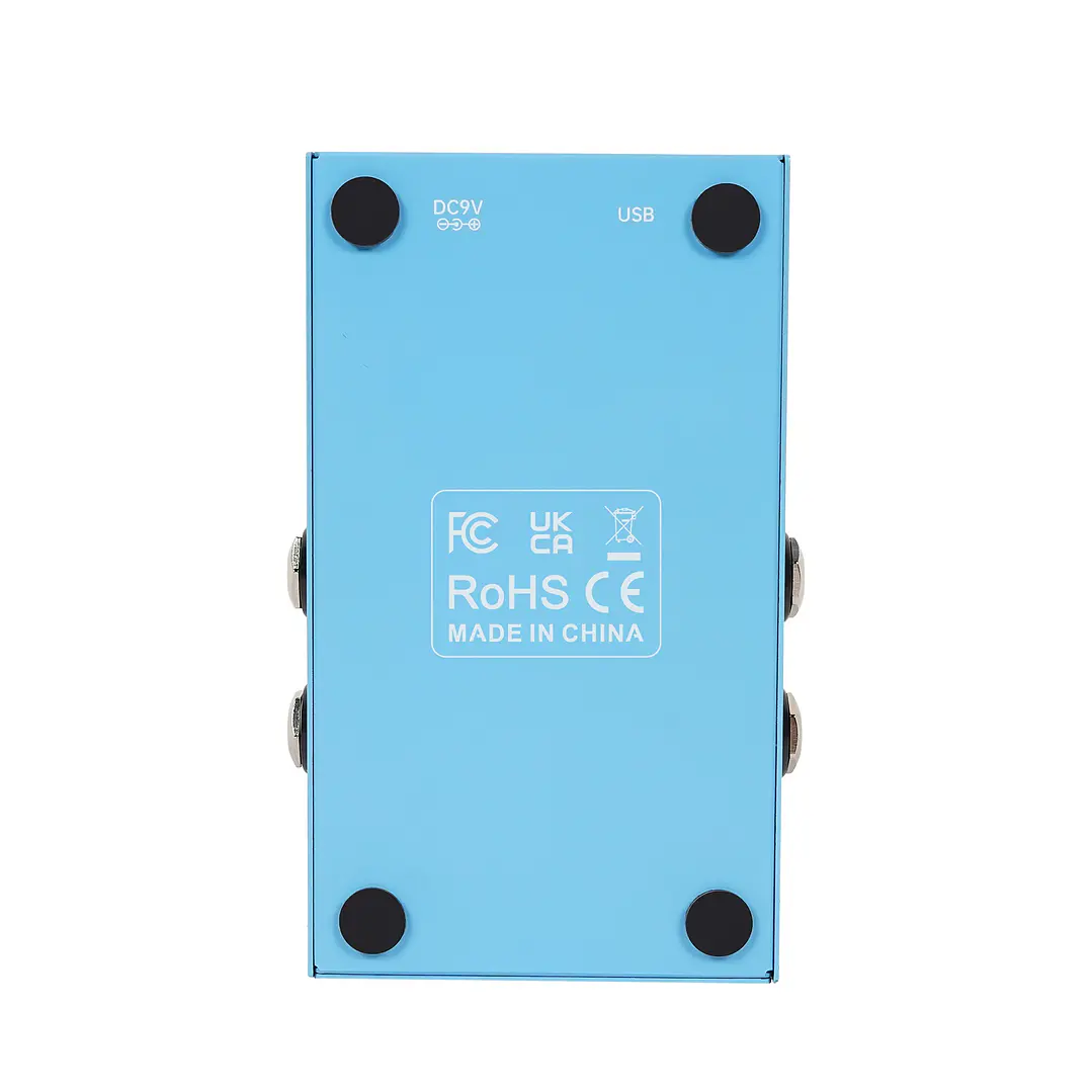 Pedal Reverb M-VAVE Galaxia Estéreo para Guitarra y Bajo – DD-Galaxia 6