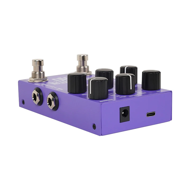 Pedal Delay M-VAVE Elemental Pro Estéreo 9 Modos Tap Tempo 2