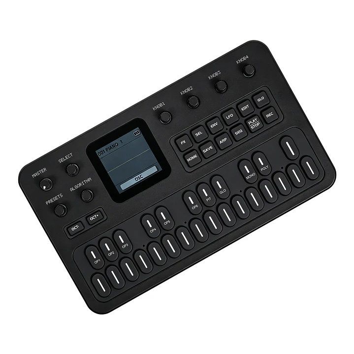 Sintetizador M-VAVE FM-1 Portátil FM 6 Operadores MIDI 2