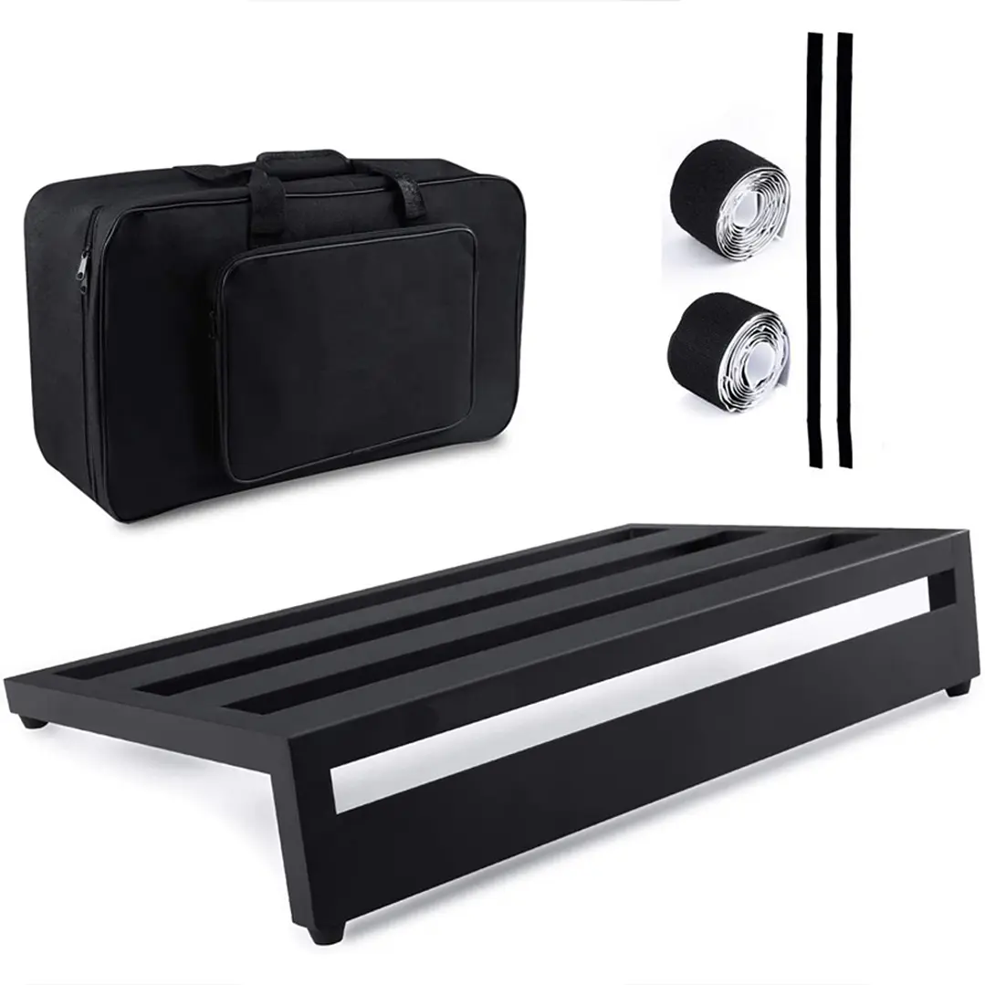Pedalboard de Aluminio para Pedales de Guitarra con Bolso 1