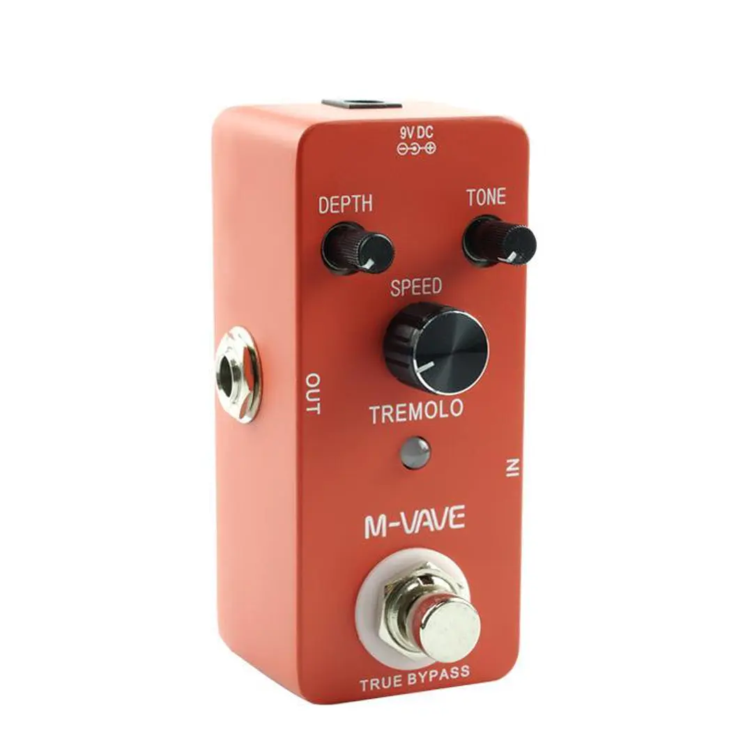 Pedal Tremolo M-VAVE ZH-TREMOLO para Guitarra – True Bypass 1