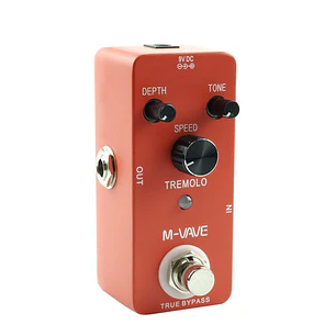 Pedal Tremolo M-VAVE ZH-TREMOLO para Guitarra – True Bypass